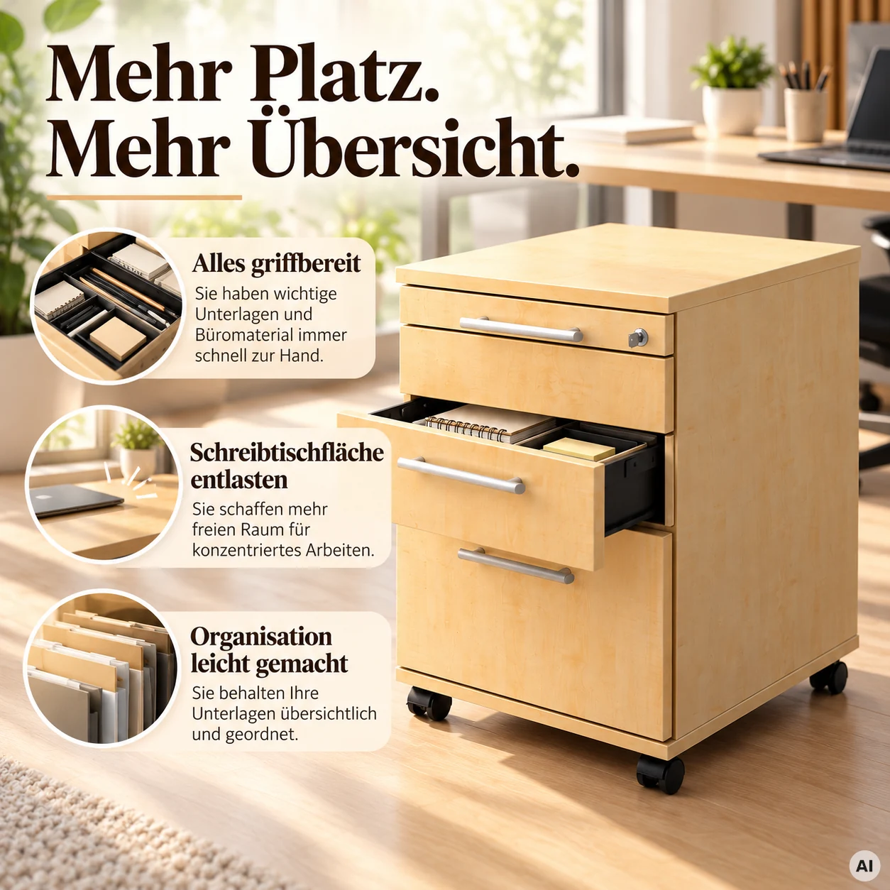 Rollcontainer ErgoUp