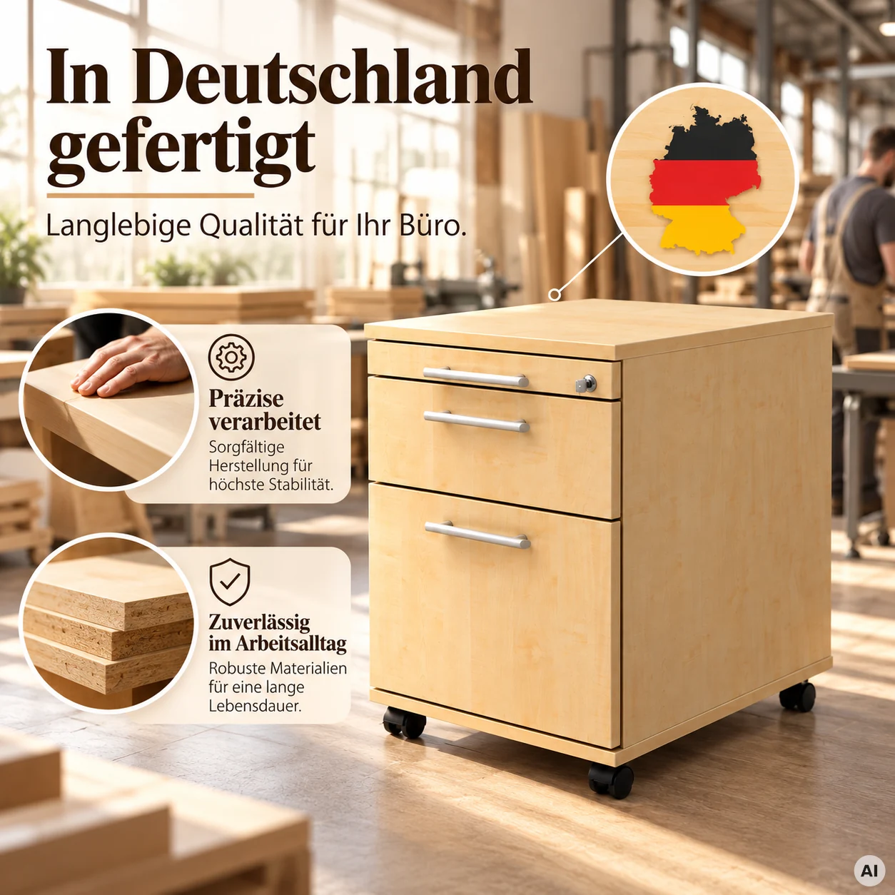 Rollcontainer ErgoUp