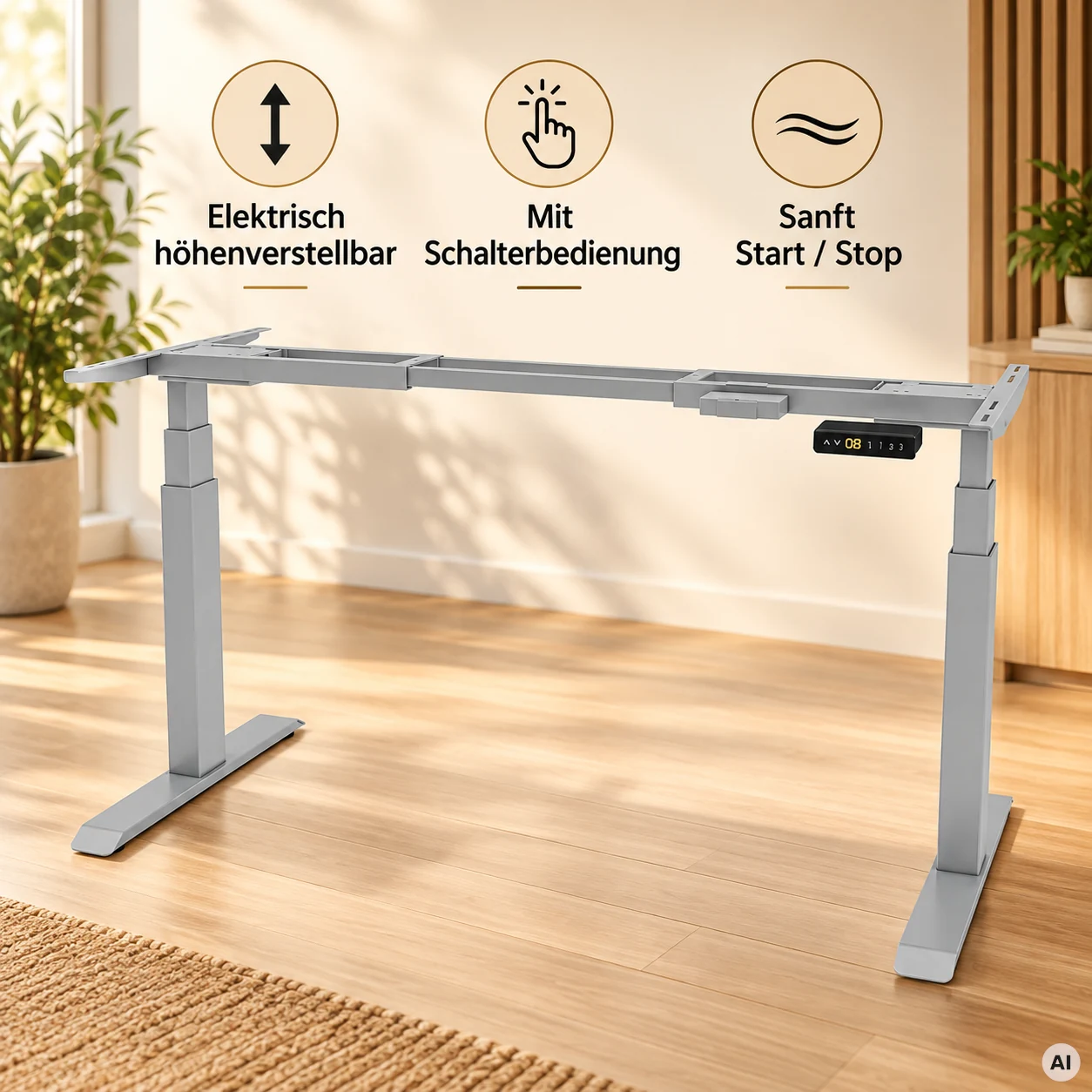 Gestell MoveUp - Gestell eines Schreibtisches